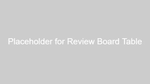 Review Board Table